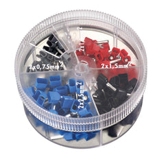 Conex Twin Fil Ferrule Assortiment Kit - Ce520201 [200 Pièces]