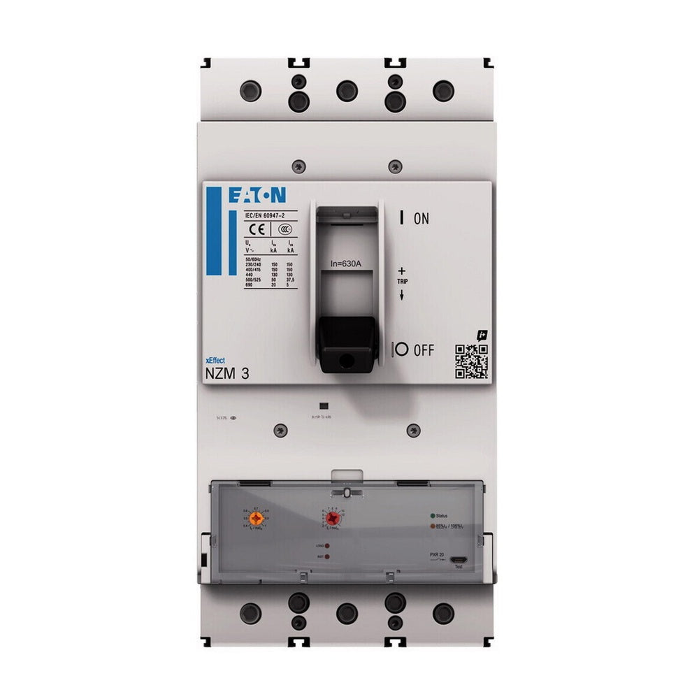 Eaton NZM3 4-Pôles 630A Disjoncteur 50kA IEC - 191489