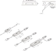 Hera Led 350 Câble De Connexion Professionnel 2M - 21525062001 [2 Pièces]