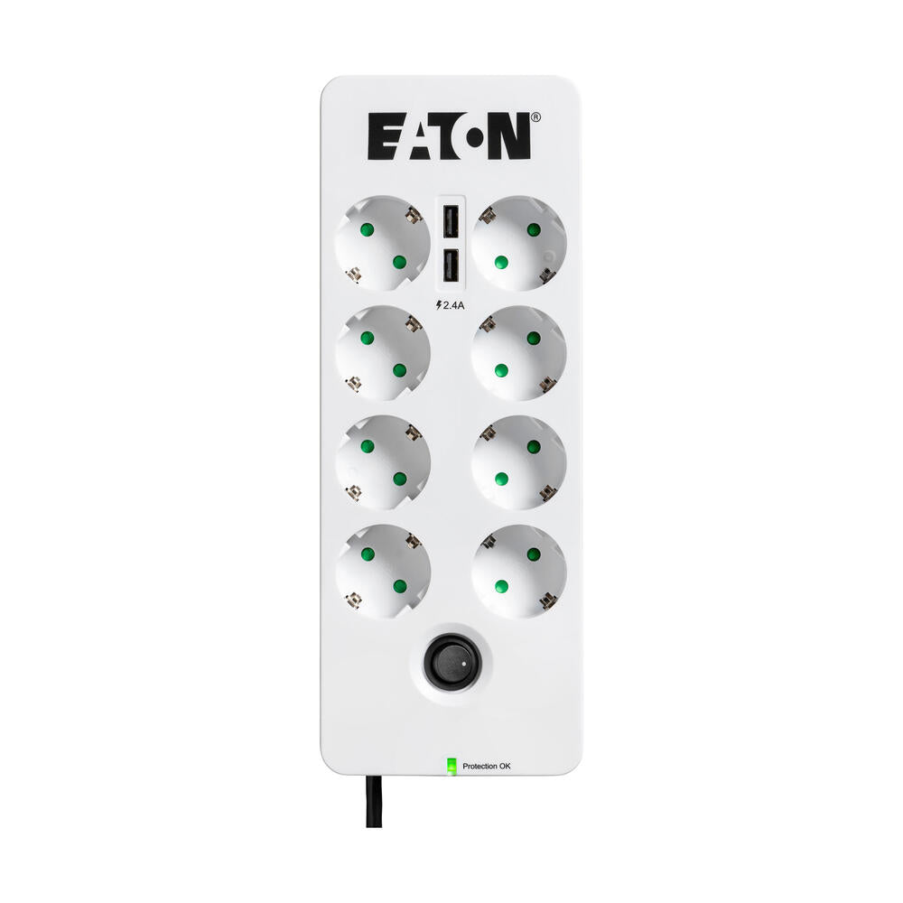 Boîte De Protection Eaton 8 Din Parafoudre Avec Usb - Pb8Tud
