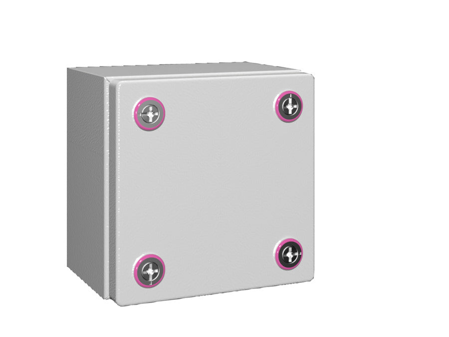 Rittal KX Boîte De Jonction En Acier 150x150x120mm RAL7035 - 1500000