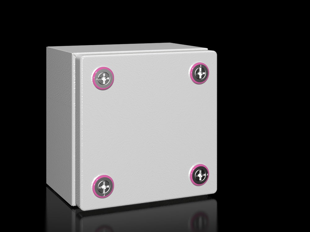 Rittal KX Boîte De Jonction En Acier 150x150x120mm RAL7035 - 1500000