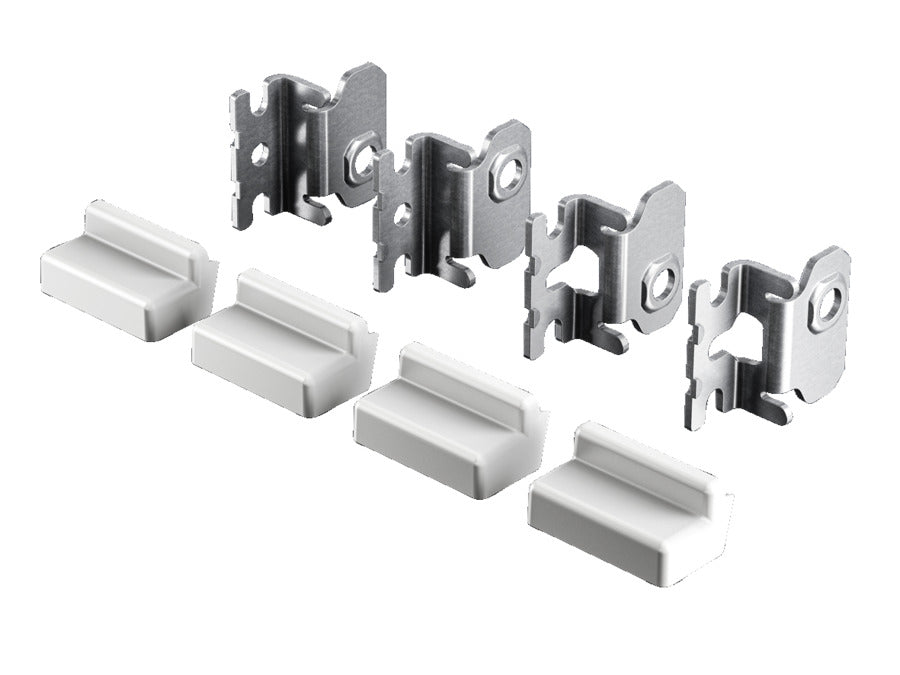 Rittal SZ Fixation Murale Équerre-Set 40mm - 2503020 [4 Pièces]