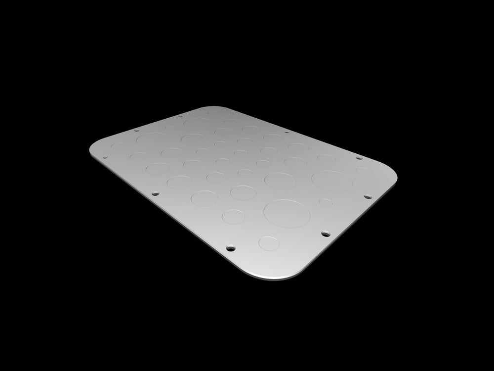 Rittal SZ Plaque De Gland Métallique Taille 5 Avec Ports Métriques - 2575100