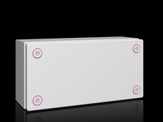 Rittal KX Boîte De Jonction En Acier 300x150x120mm RAL7035 - 1501000