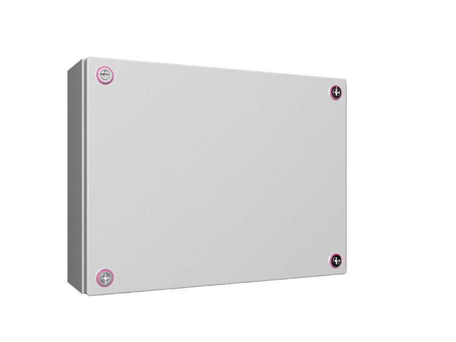 Rittal KX Boîte De Jonction En Acier 400x400x120mm RAL7035 - 1511000