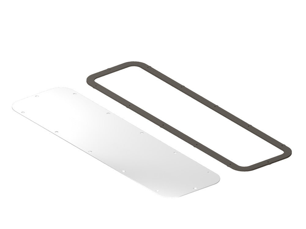 Rittal AX Plaque De Passage En Acier 534x149mm RAL7035 - 5051399