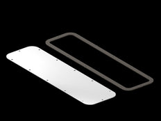Rittal AX Plaque De Passage En Acier 534x149mm RAL7035 - 5051399