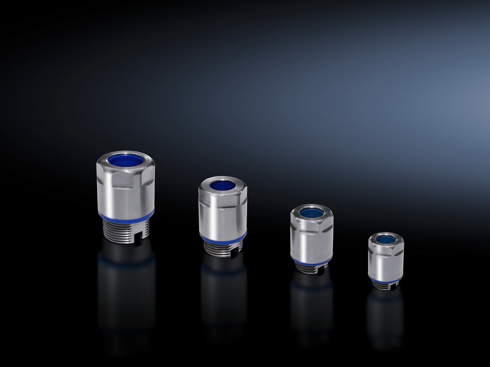HD M20x1.5 Acier Inoxydable Passe-Câble Avec Écrou De Serrage - 2410021 [5 Pièces]