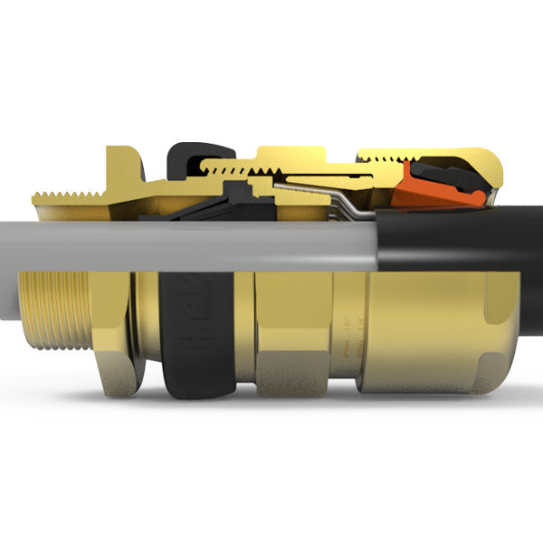 Hawke Câble Gland En Laiton Nickelé M20 - N453UOSM20NP