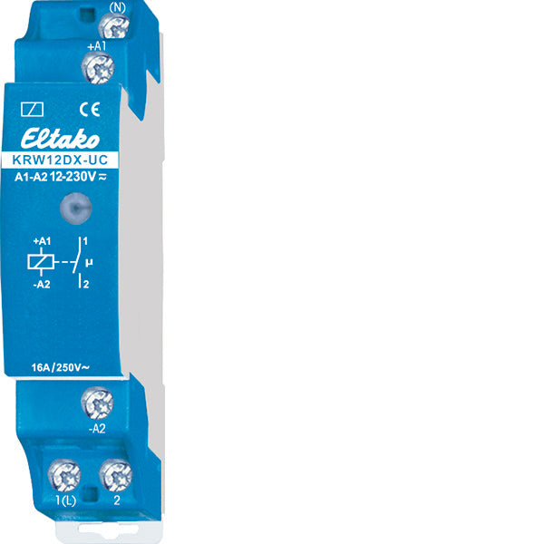 Eltako Krw12Dx-Uc Relais De Commutation À Contact Tungstène 16A - 22100800