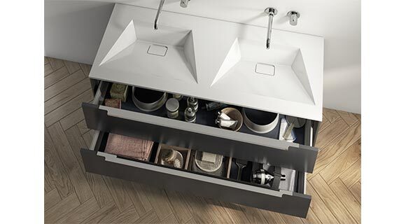 WaveDesign PowerBox Miroir Cabinet Connecteur 140x45x63mm - 5863170001