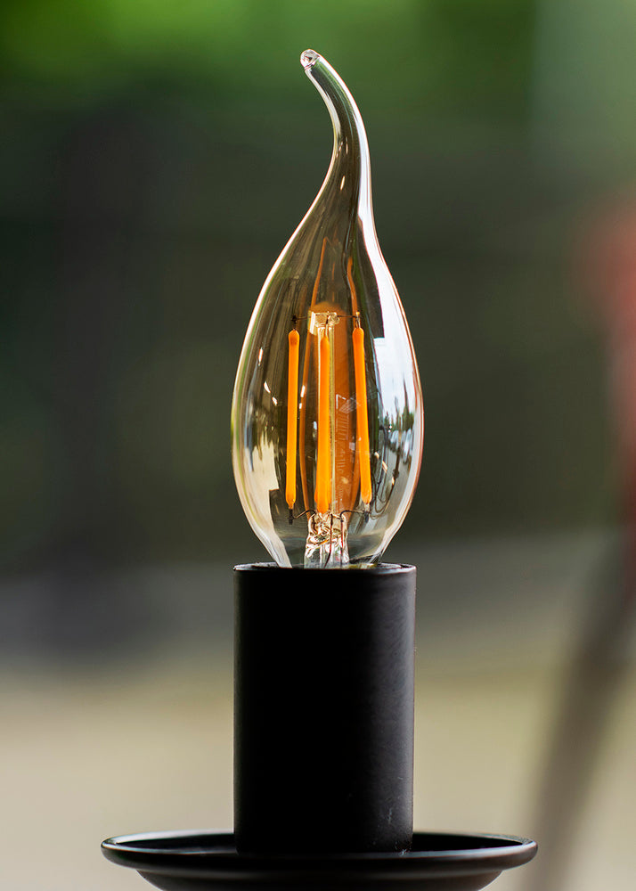 Bailey Led Filament Bougie E14 4W 2200K Or Dimmable - 143055 [2 Pièces]