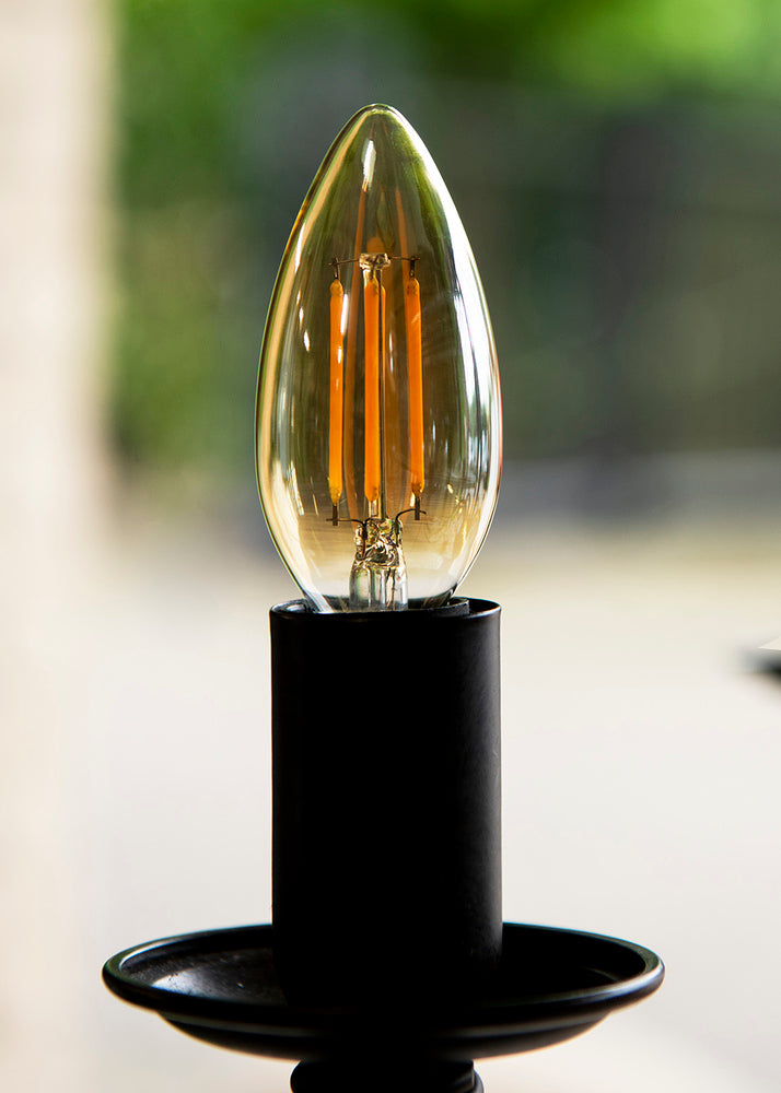 Bailey Led Filament Bougie E14 4W 2200K Or Dimmable - 143054 [2 Pièces]