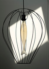 Bailey Gold Fish LED Filament Lamp E27 4W 2200K Dimmable - 143043
