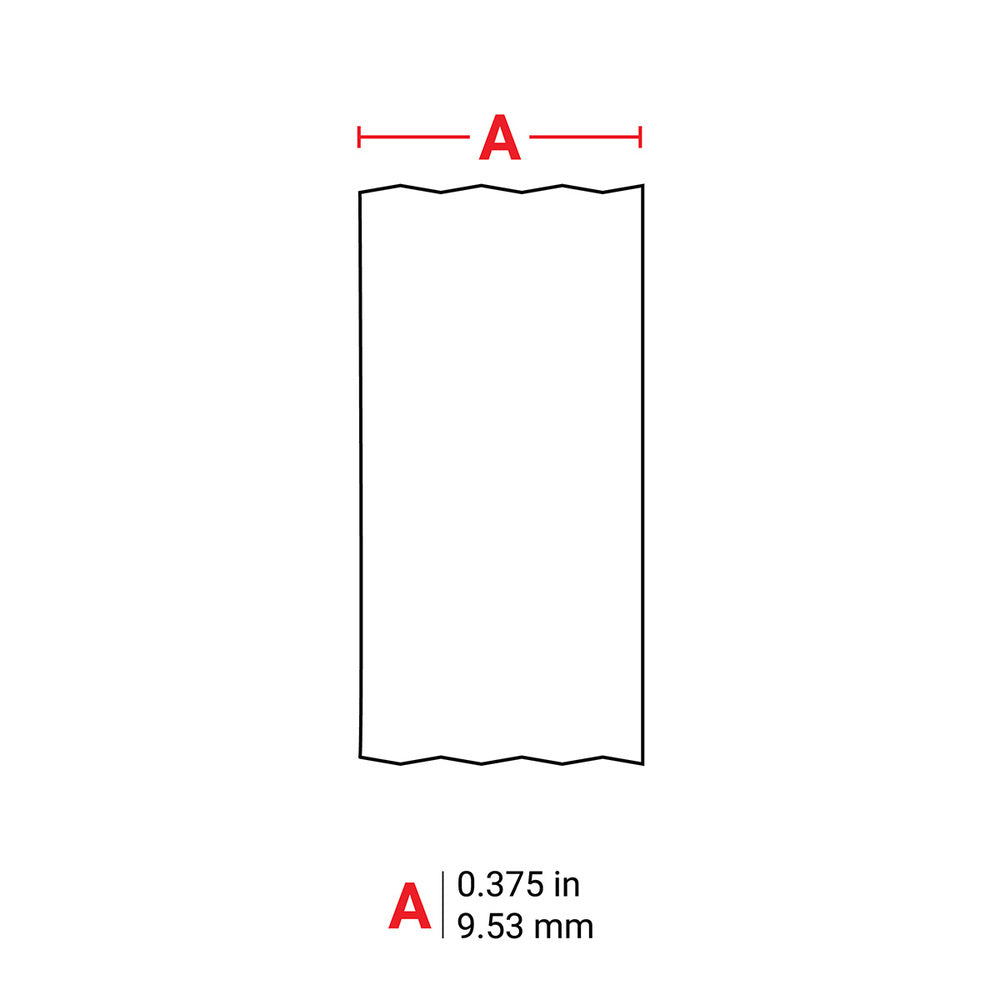 Brady M21 Ruban D'Étiquettes En Vinyle Industriel 9,53mm Blanc - 142800