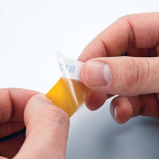 Brady M211 Étiquette De Fil Autolaminée 25.4mm Noir Blanc - 110928