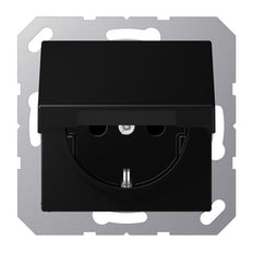Prise Murale Jung A500 16A 250V IP44 Avec Capot De Sécurité - A1520BFKIKLSWM