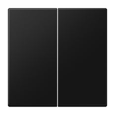 KNX LS990 Série Double Interrupteur Noir Graphite - LS102SWM