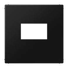 Jung LS990 Prise USB Capot Graphite Noir - LS1969USBSWM