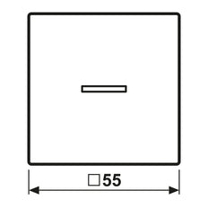 Jung Home A500 Graphite Noir Contrôle Intelligent Des Stores Capot - BTA17101SWM