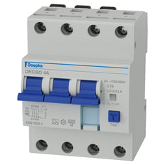 Disjoncteur RCCB Doepke C16 30mA 3P+N Type A - 09945124