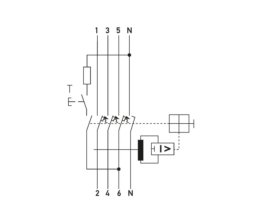Doepke RCCB Circuit Breaker C16 30mA 3P+N Type A - 09945124