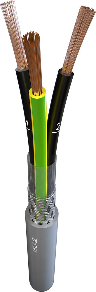 TKF LIYCY Câble De Contrôle Tressé 4G 0.75mm² - 167753 [10 Mètres]