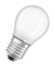 OSRAM LED Classique P40 4W E27 2700K Globe Givré - 4058075437067 [2 Pièces]
