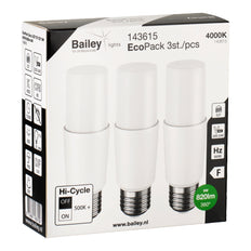 Bailey Ecopack Led T37 E27 9W 4000K - 143615 [3 Pièces]