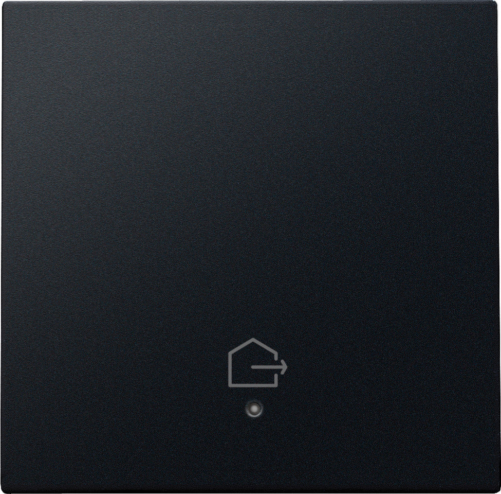 Niko Connecté Interrupteur Intelligent Ensemble De Finition Avec Lentille Noir - 161-32902