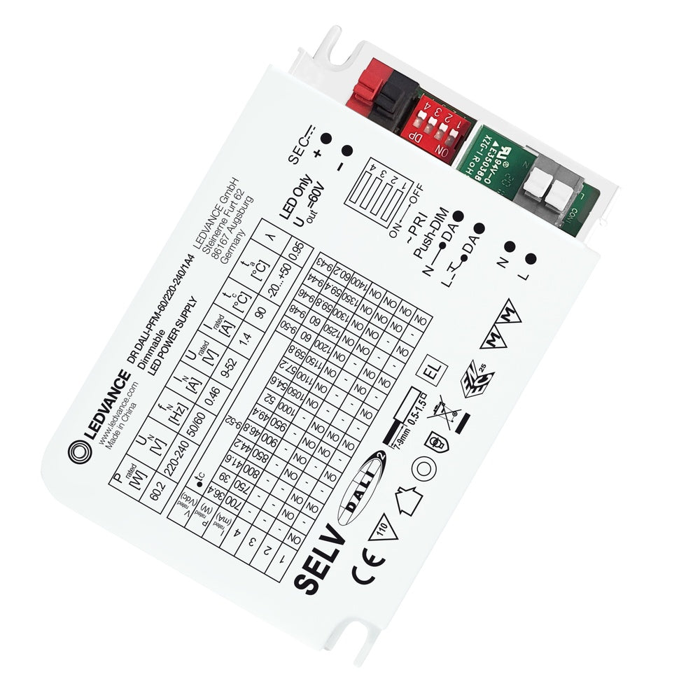 Driver LED De Performance DALI 60W 1400mA SELV - 4058075421929