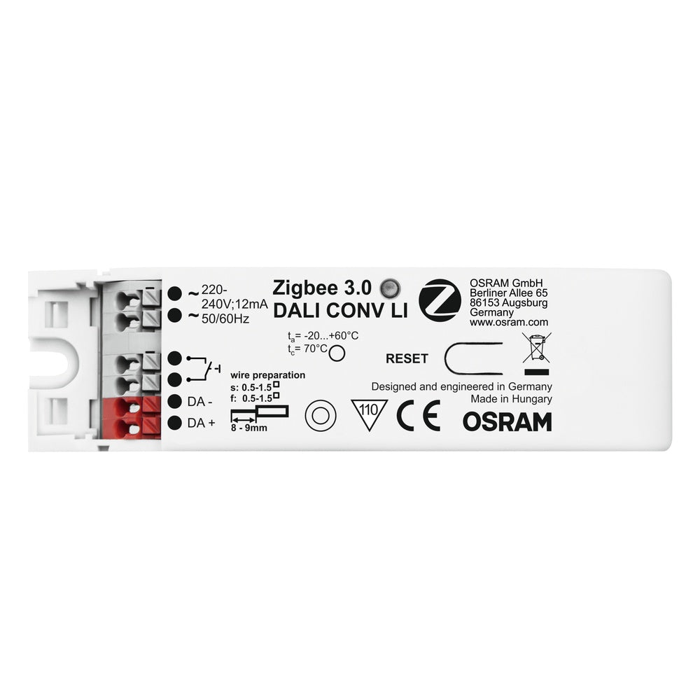 Osram Zigbee 3.0 DALI Convertisseur D'Éclairage Intelligent - 4062172044776