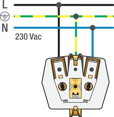 Prise Double Niko Avec Sécurité Enfant Verticale Crème - 100-67865