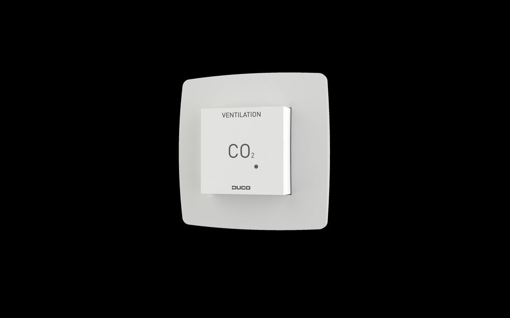 Capteur De Salle CO2 Duco RF/Filaire Blanc - 0000-4637