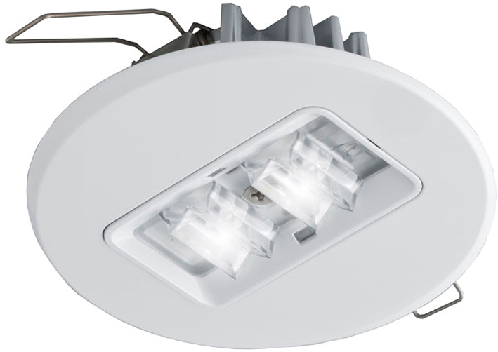 ABB VanLien 2W Rond LED Encastré Lumière D'Urgence - 7TCA091130R0389