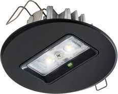 2W Led D'éclairage De Secours Encastré Noir - 7TCA091160R0459