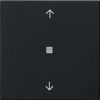 Gira eNet Wireless Arrow Control Unit Black Matt - 5494005