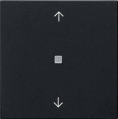 Gira eNet Wireless Arrow Control Unit Black Matt - 5494005
