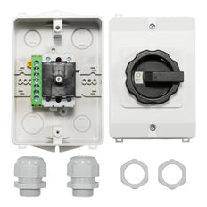 32A 2-Pôles Interrupteur De Travail PV/AC IP65 Avec Bornes En Cage - AE-A551373