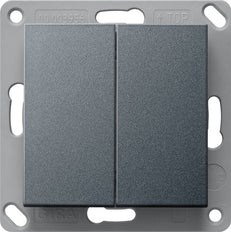 Gira Transmetteur Mural Bluetooth 2 Canaux Anthracite - 246228