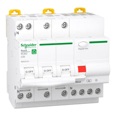 Schneider Resi9 3P+N 20A C-Courbe RCBO 30mA 6kA - R9D55720