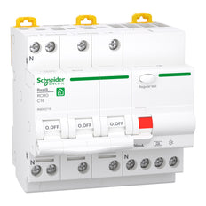 Schneider Resi9 Rcbo 3P+N 16A C-Courbe 30Ma 6Ka - R9D55716