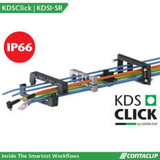 KDSI-SR 10/24 Cadre D'Entrée De Câble Noir - 28883.4