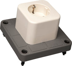 ABB Capot 3640 Prise Schuko Simple Plastique Recyclé - 1SPA007130F9212 [25 Pièces]