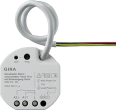 Gira One Interrupteur 2-Gang 16A KNX Actuator Sécurisé - 506200