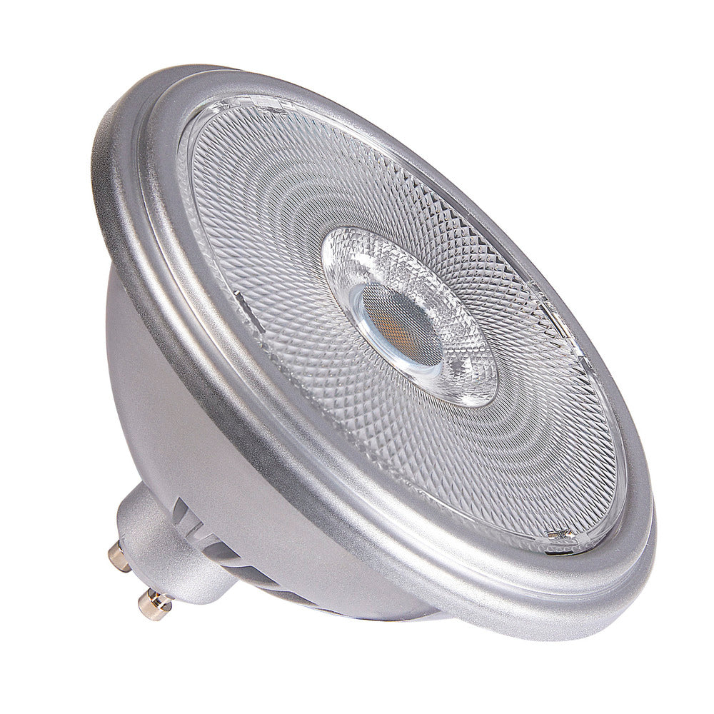 Slv Qpar111 Gu10 Led 12.5W 2700K Dimmable Argent - 1005276