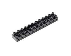 Bloc De Jonction 12 Pôles 6mm² Thermodur IP20 - 681/N [5 Pièces]
