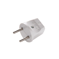 MK 6A Prise Non Mise À La Terre Type C Blanche Duroplast - 612/KWS [10 Pièces]