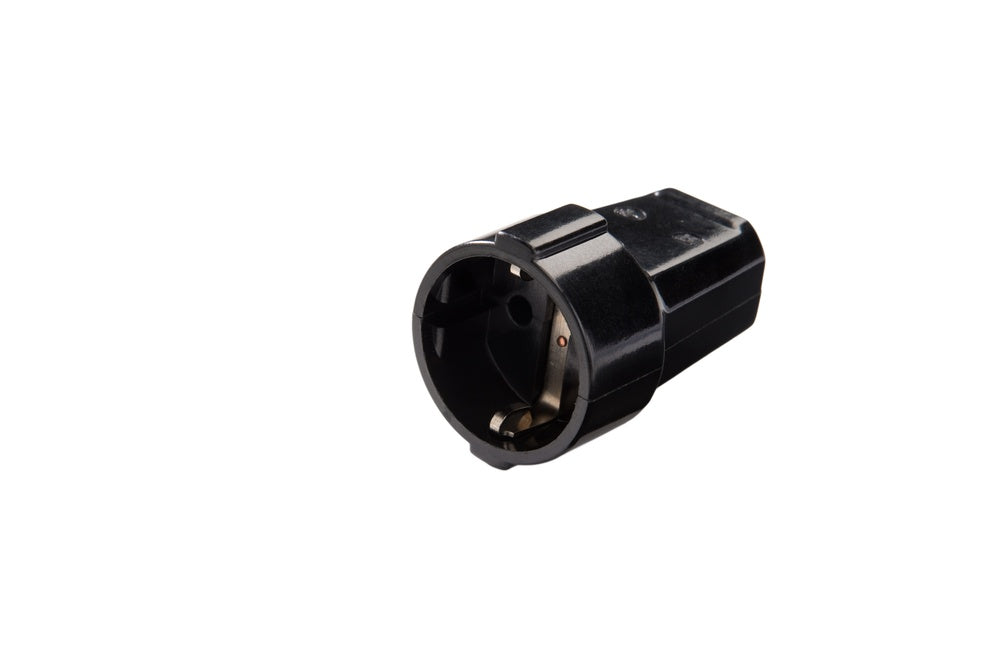 MK Professionnel Doublure Duroplast Prise Avec Terre Noir - 634/SW [5 Pièces]